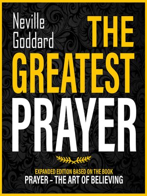 cover image of The Greatest Prayer